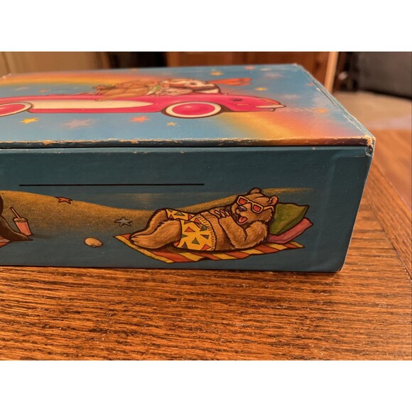 Vtg Pencil Box Bear Box Panda Polar General Box Company Made in USA - Picture 2 of 8
